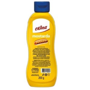 MOSTARDA BISNAGA 200G  EKMA