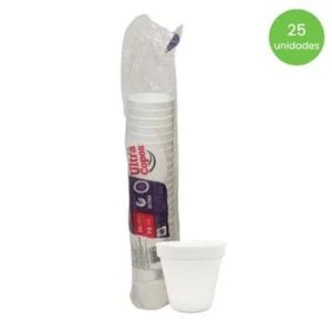 COPO DE ISOPOR 70ML PC. C/25UN – ULTRA