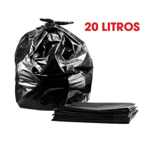 SACO LIXO P4 - 20LT -FD.C/100 SACOS- RESISTENTE