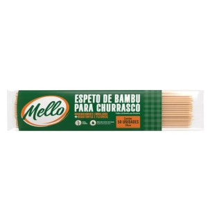 PALITO BAMBU 30CM PC.50UN MELLO